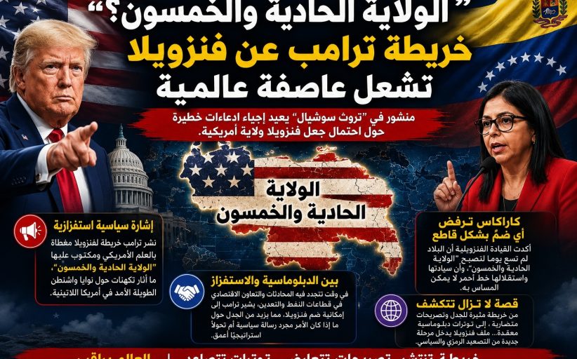خريطة ترامب وتأثيراتها السياسية