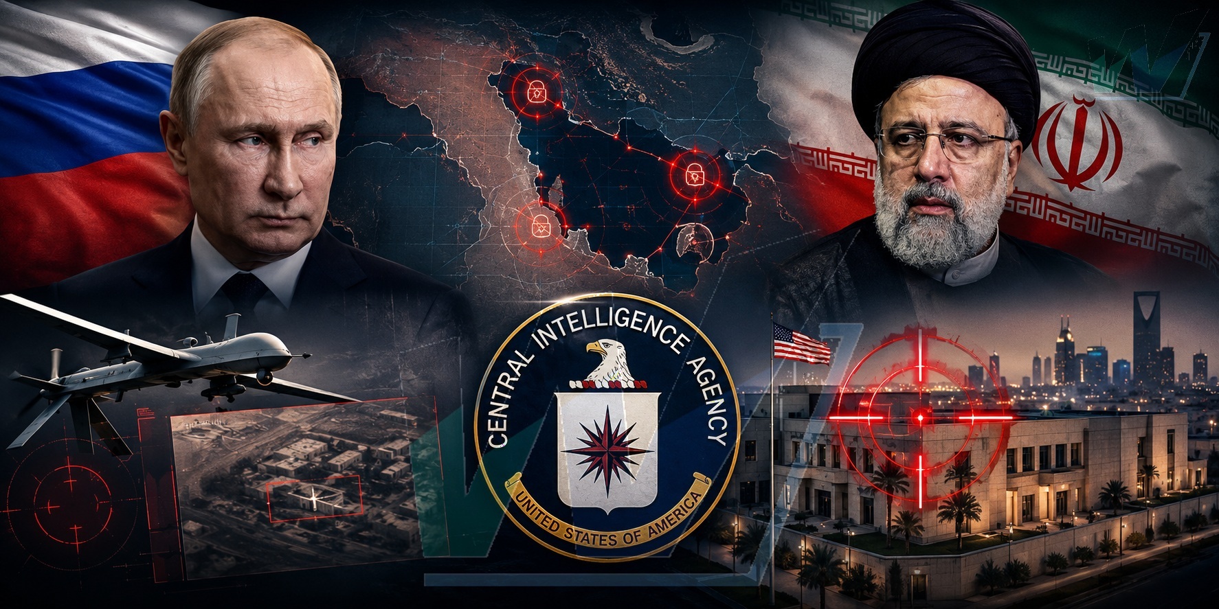 هل ساعدت روسيا إيران في استهداف مواقع الـCIA  في الخليج؟