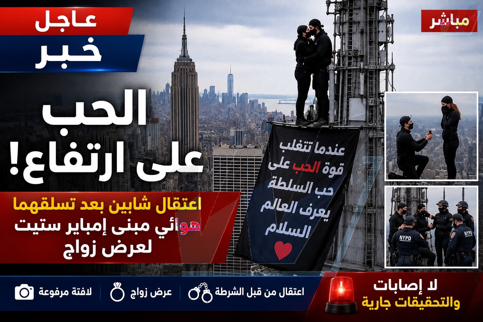 الحب على ارتفاع ١٤٥٤ قدماً